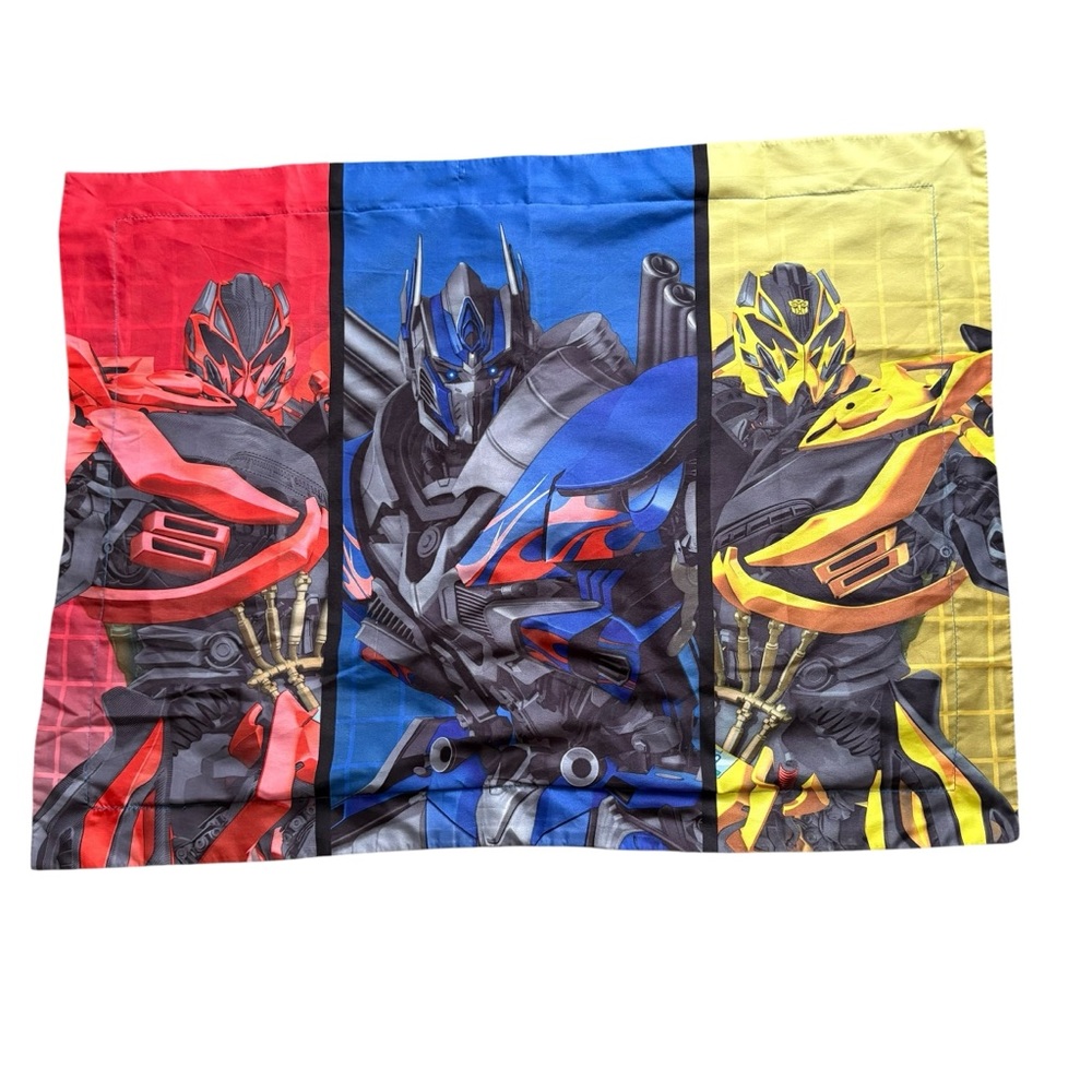 Transformers Pillow Sham 30″ × 23″ 100% Polyester – Vibrant, Movie-Style Artwork